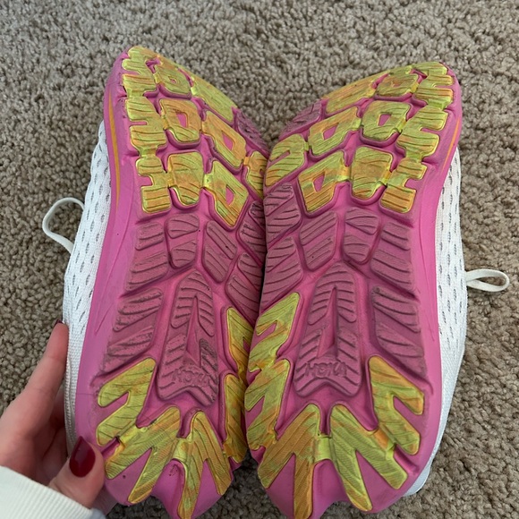 Hoka Kawana Sneaker Pink and White - Picture 6 of 6